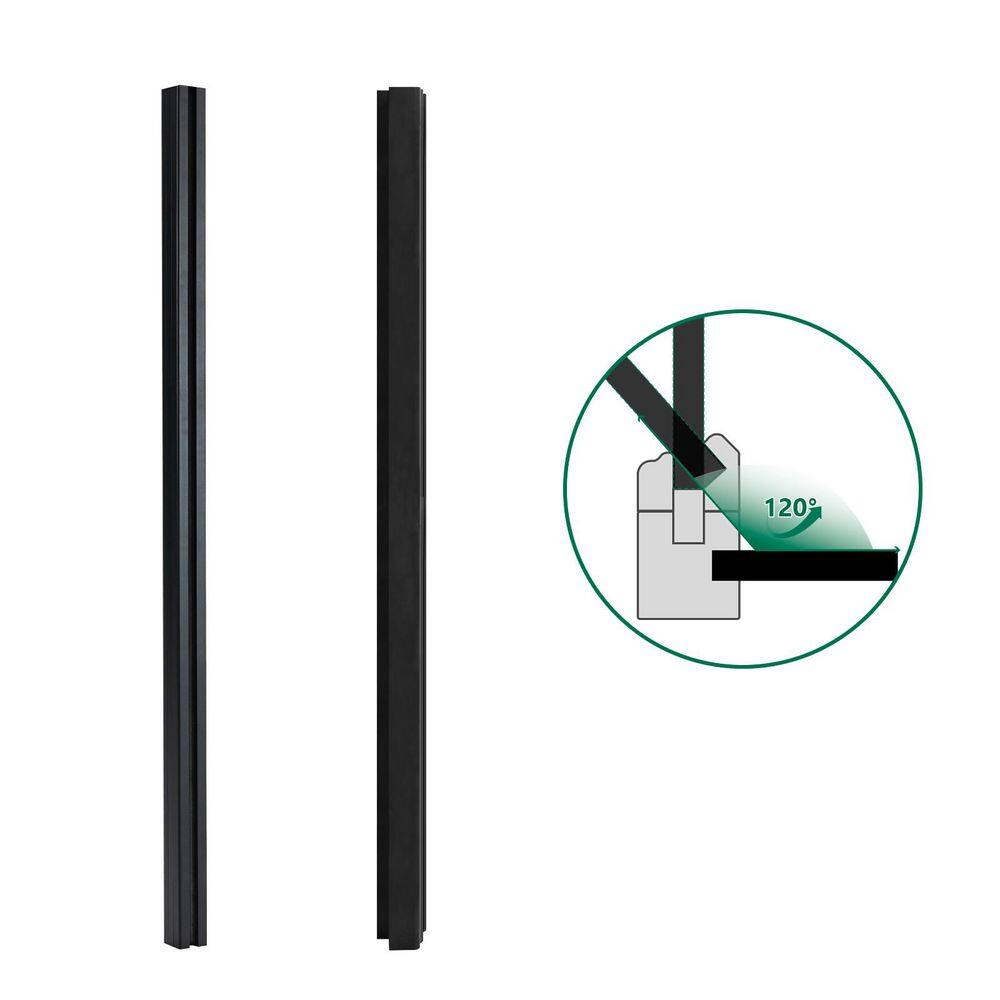 Adjustable Angle 6 ft. H Fence Post Kit Includes One Standard Post and One Corner Post price history on PriceWatchPro