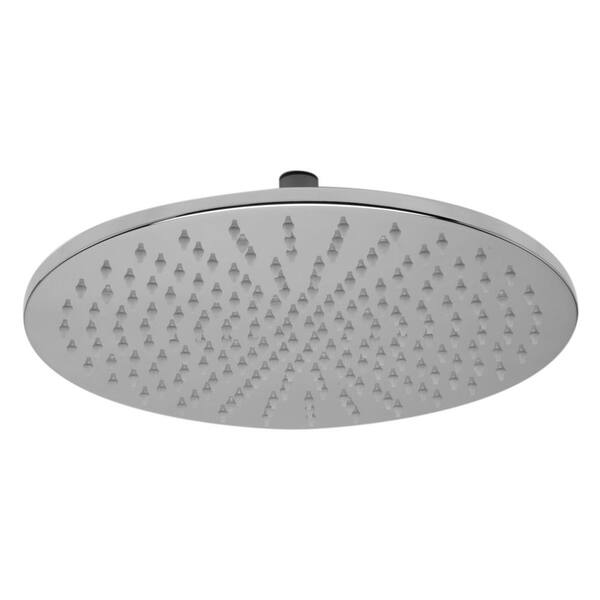 1-Spray 12 in. Single Ceiling Mount Fixed Rain Shower Head in Polished Chrome 1-Spray 12 in. Single Ceiling Mount Fixed Rain Shower Head in Polished Chrome