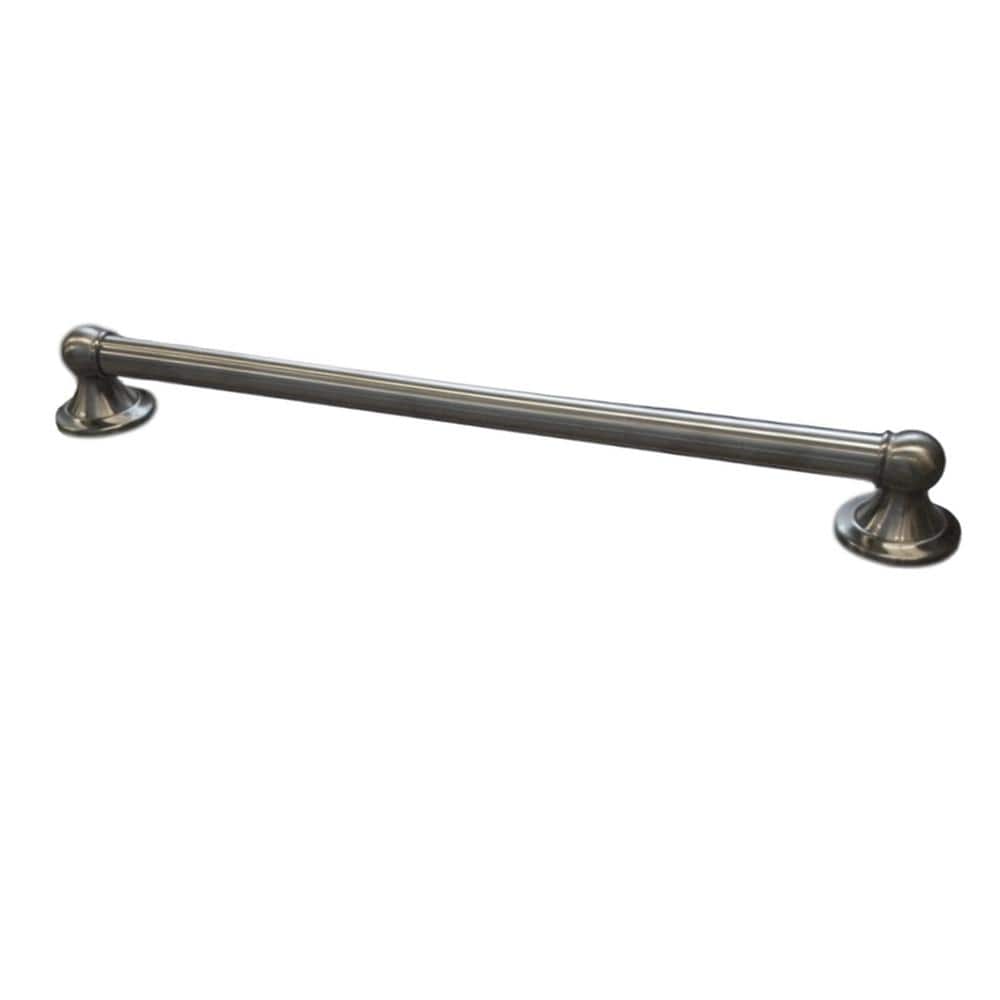 ARISTA Series 2 24 in. Decorative Safety Grab Bar in Satin Nickel DGB