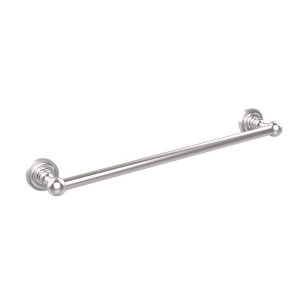 Allied Brass Dottingham Collection 18 in. Towel Bar in Satin Chrome