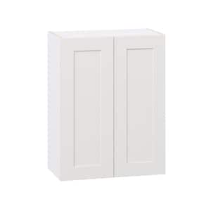 Roseland 27 in. W x 14 in. D x 35 in. H Assembled Shaker Wall Kitchen Cabinet in Warm White