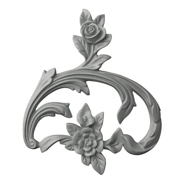 Ekena Millwork 0.75 in. x 8.625 in. x 9.125 in. Polyurethane Applique and Onlay Moulding