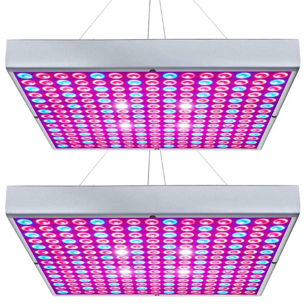 BeamBox 2-Pack Full Spectrum LED Grow Light with Red Blue White