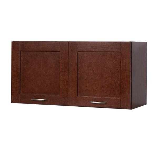 Ready Kitchen 30 in. Wall Cabinet in Auburn-DISCONTINUED
