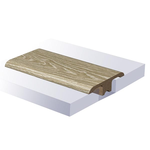 ACQUA FLOORS Royal Buckingham T-Moulding 0.45 in. T x 1.78 in. W x 94 in. L Smooth Wood Look Laminate Moulding/Trim