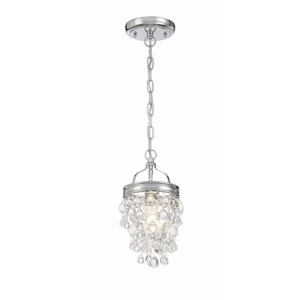 Calypso 1-Light Chrome Mini Chandelier