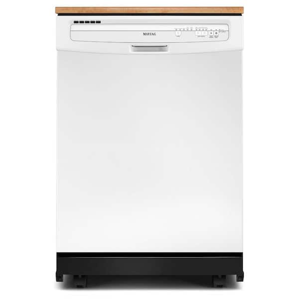 Maytag JetClean Plus Portable Dishwasher in White with 10 Place Settings Capacity-DISCONTINUED