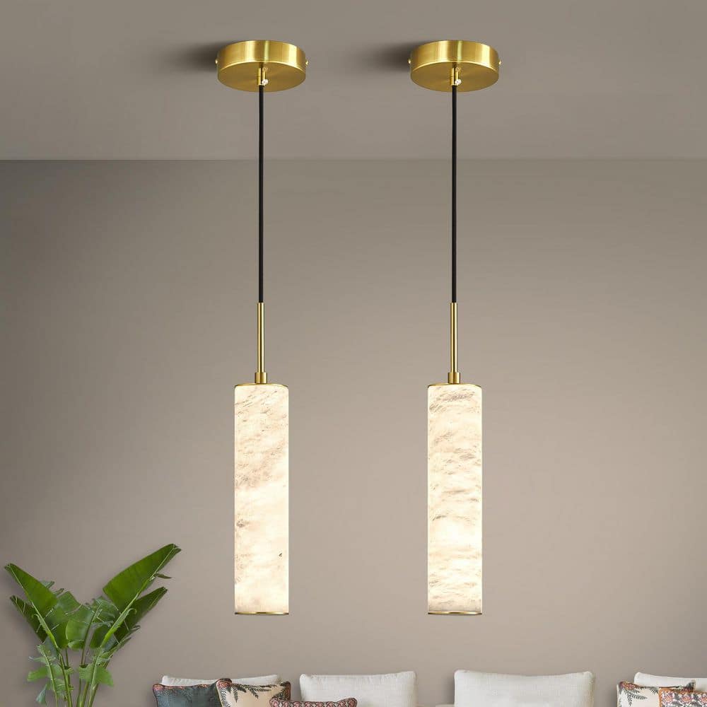 ZHLWIN Home Light 7-Watt 1 Light Modern Gold Integrated LED