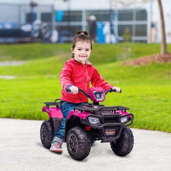 Siavonce 12V Kids ATV Battery-Operated with AUX Port and USB