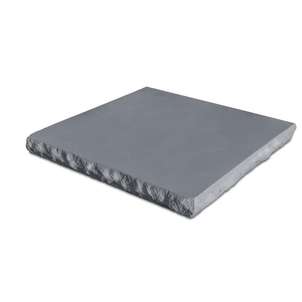 Silver Creek Stoneworks Chiseled 30.75 in. x 2.25 in. x 30.75 in. Bluestone Concrete Pillar Cap (12.5 sq. ft./ Pallet)