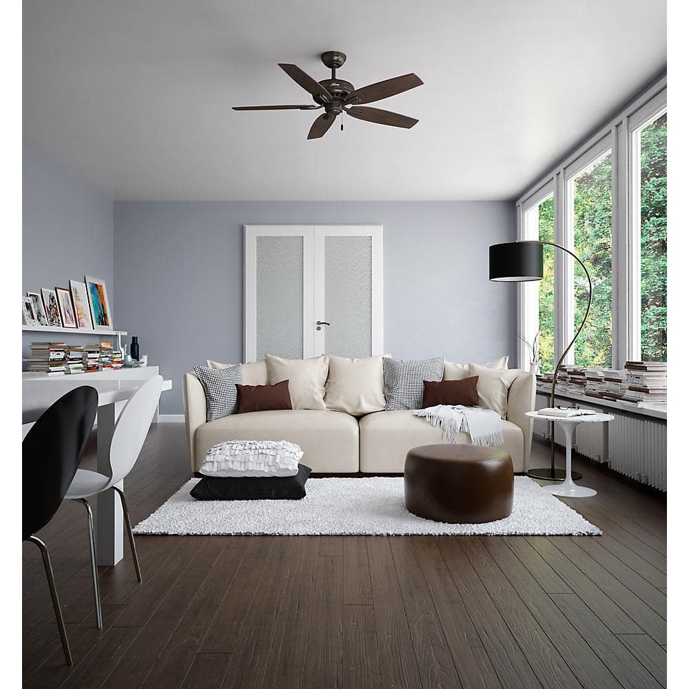 Hunter Newsome 52 in. Indoor Premier Bronze Ceiling Fan 53320