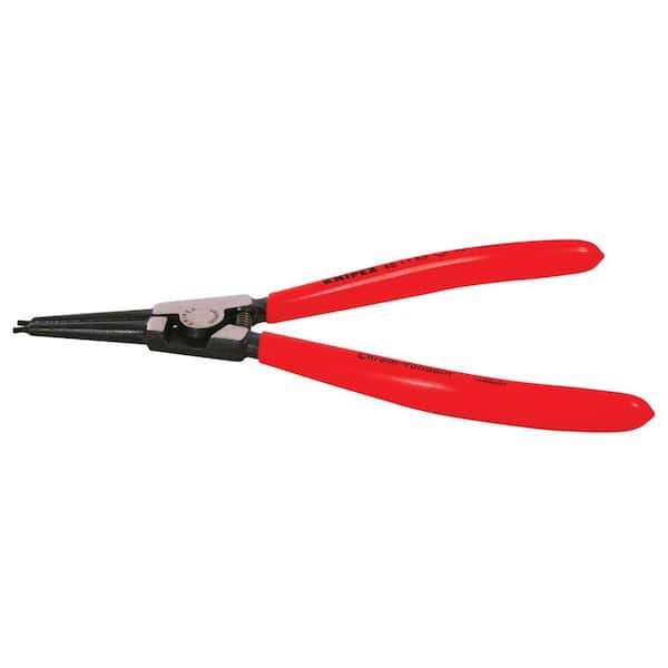 KNIPEX 8-1/4 in. External Straight Snap-Ring Pliers