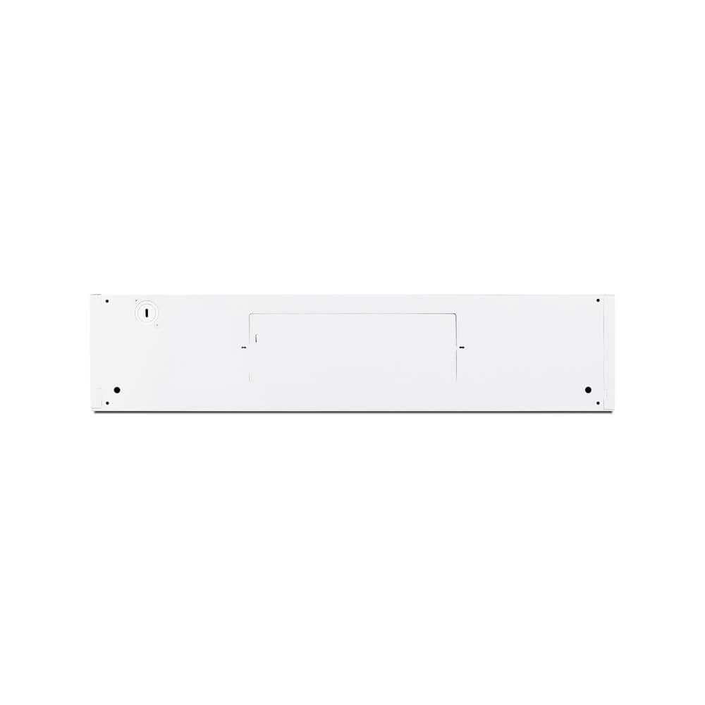 Summit 24" White Convertible Under Cabinet Range Hood with Charcoal Filter