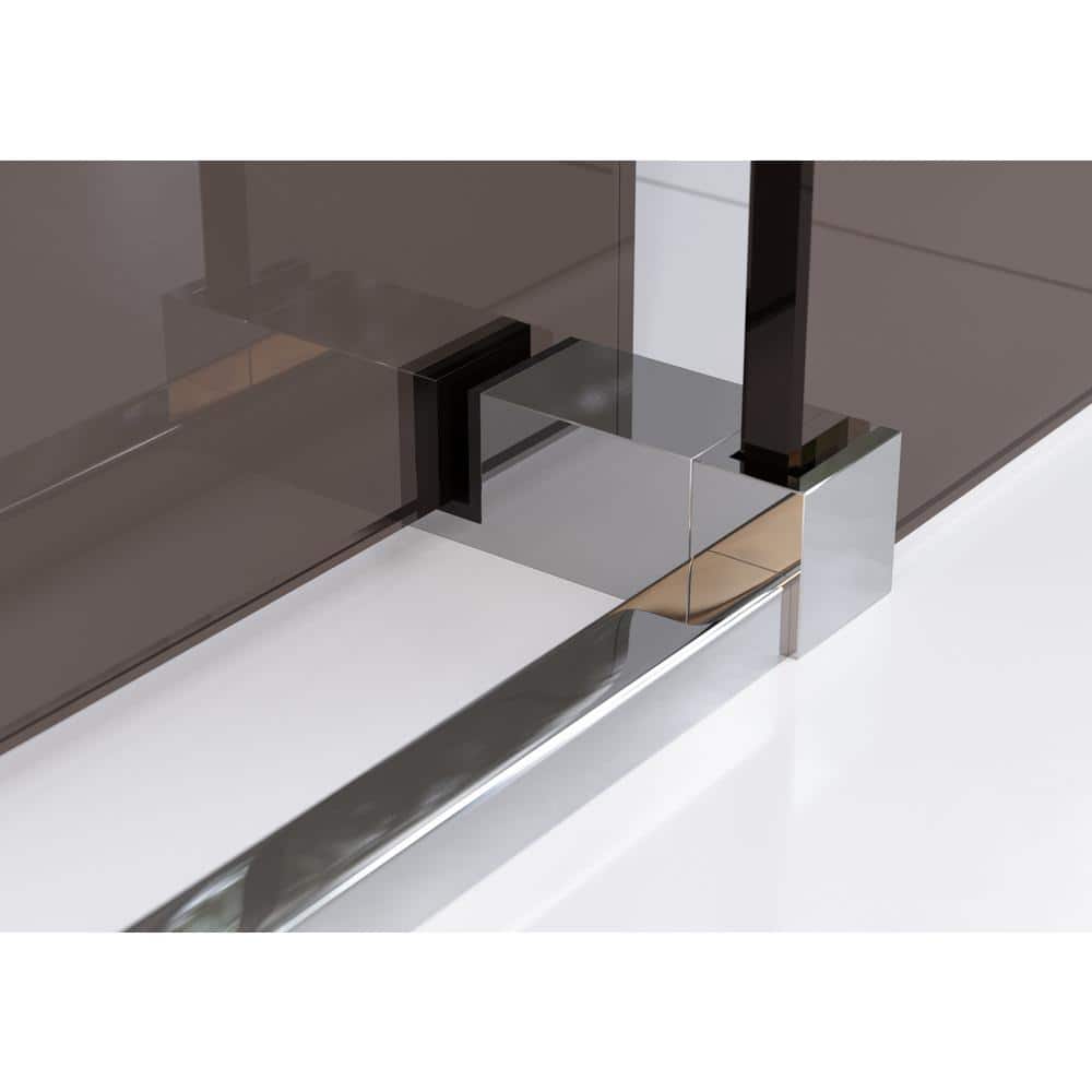 Equinox 60" x 78" Frameless Tinted Glass Sliding Shower Door