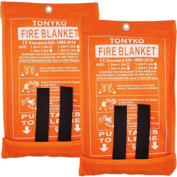 Reviews for Etokfoks Fiberglass Fire Blanket for Emergency Surival