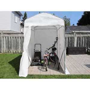 5 ft. W x 8 ft. D Metal Shed with Double Door (40 sq. ft.)