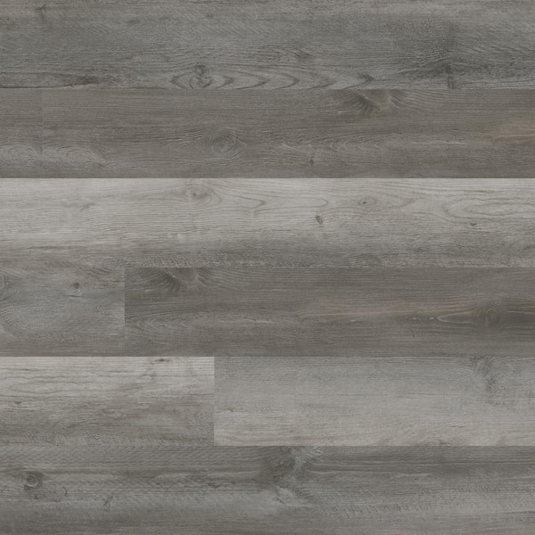 A&A Surfaces Weathered Oyster 12 MIL x 6 in. x 48 in. Glue Down Luxury Vinyl Plank Flooring (36 sq. ft. / case)