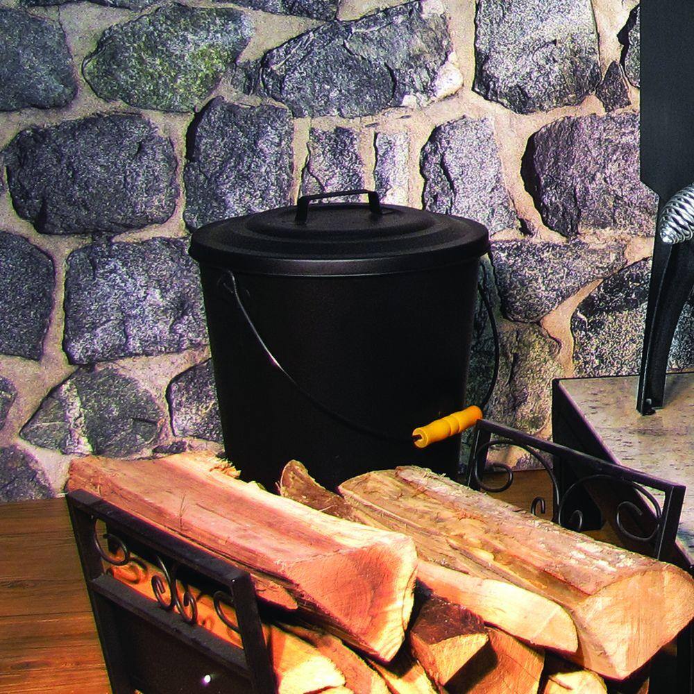 Pleasant Hearth Ash Can 614 - The Home Depot