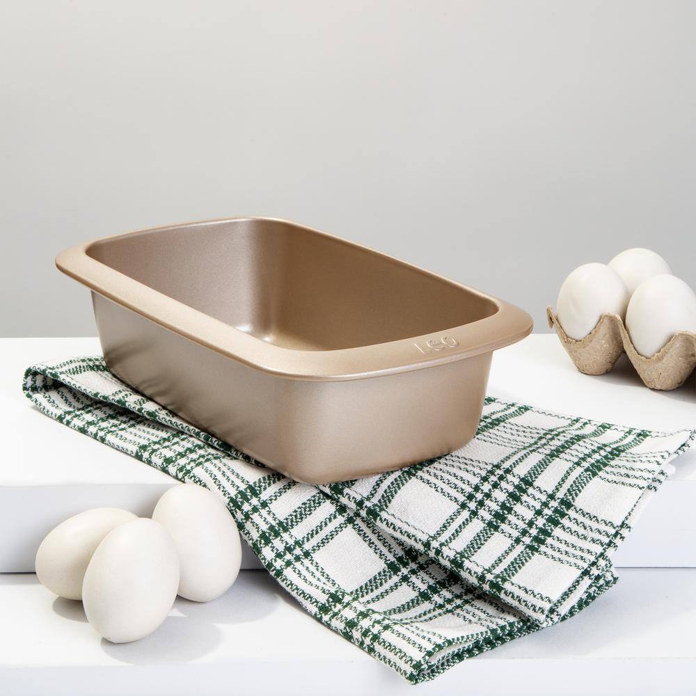 Leo Balance Beige Non-Stick Carbon Steel Loaf Pan