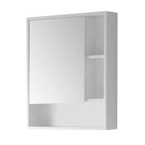 FINE FIXTURES 33.46 in. W x 29.53 in. H Large Rectangular White Surface ...