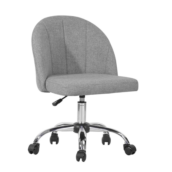 Teamson Home Fabric Swivel Home Office Chair, Mint