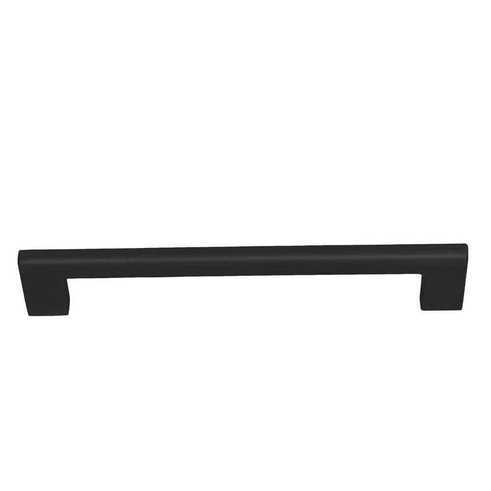 Vail 6" Matte Black Cylindrical Bar Pull