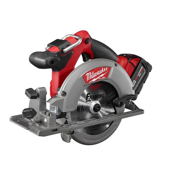 Milwaukee - M18 FUEL 18-Volt Lithium-Ion Brushless Cordless Combo Kit (6-Tool) with (2) 5.0 Ah Batteries, (1) Charger, (2) Tool Bags