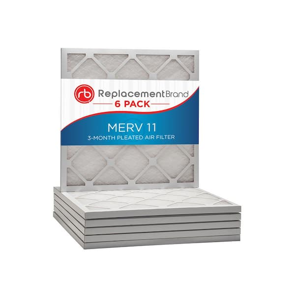 ReplacementBrand 24 in. x 24 in. x 1 in. MERV 11 Air Purifier Replacement Filter (6-Pack)