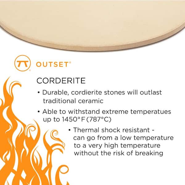 13 in. Round Pizza Grill Stone 13 in. Round Pizza Grill Stone