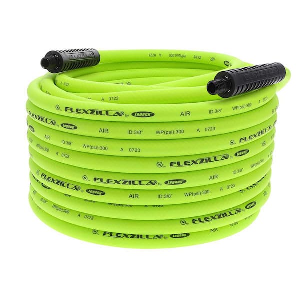 3/8 in. x 100 ft. Air Hose, 1/4 in. MNPT Fittings