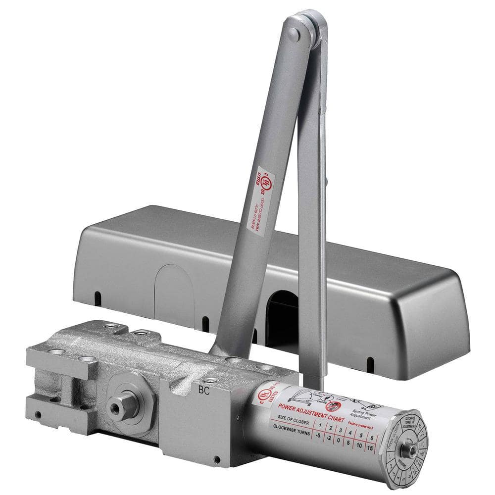 Heavy Duty Grade 1 Cast Iron Body Aluminum Finish Commercial Door Closer price history on PriceWatchPro
