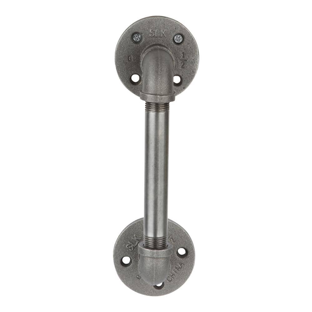 1/2 in. x 10.5 in. L Black Pipe Barn Door Handle Kit price history on PriceWatchPro
