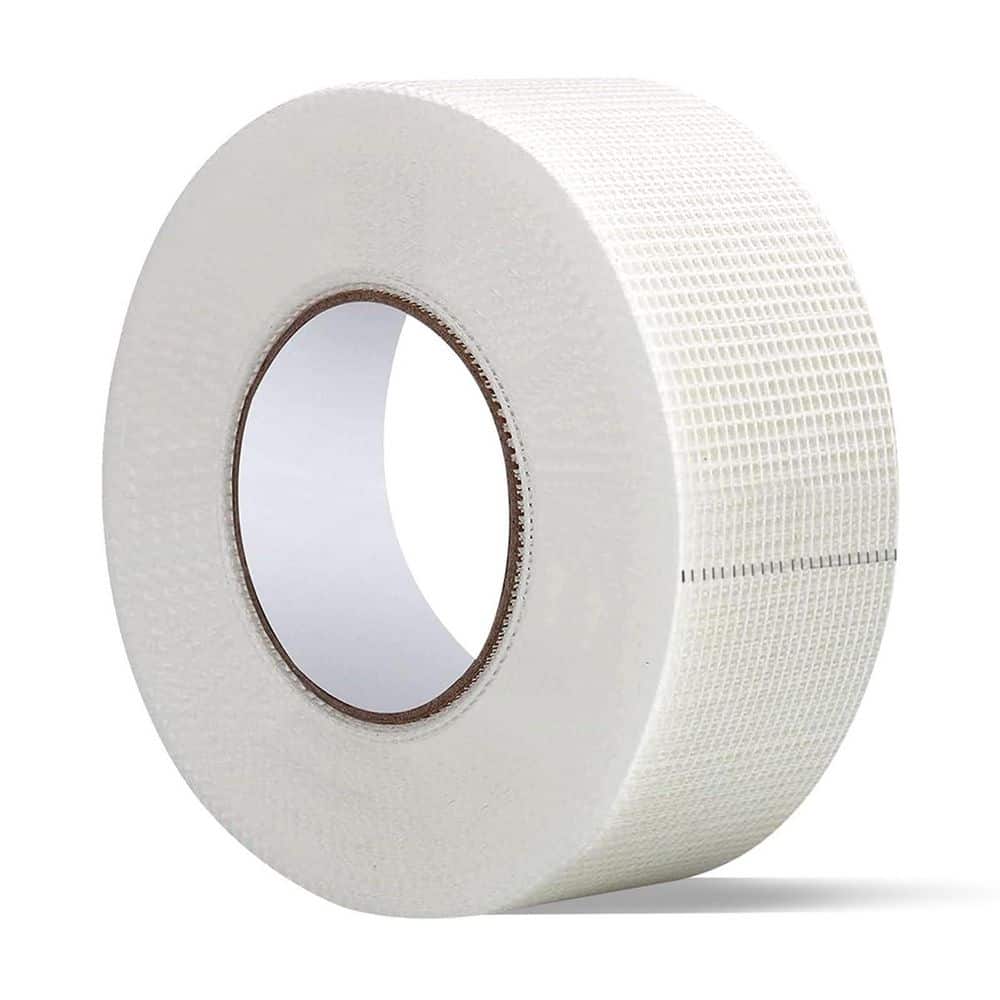 2 in. x 150 ft. Self-Adhesive Encrypted Fiberglass Repair Mesh Drywall Joint Tape for Wall Cracks (1-Pack) -  NVNOO, 4Q9X7E1J