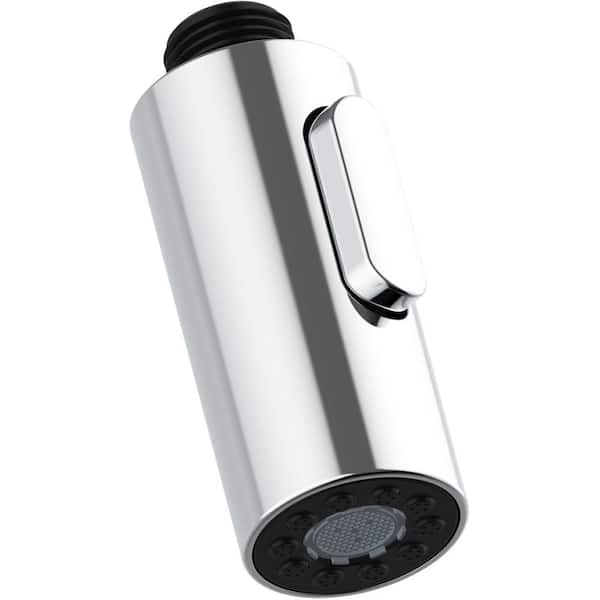 Glacier Bay Paulina Single-Handle Pull-Down Spray Head with Aerated Spray and TurboSpray in Chrome