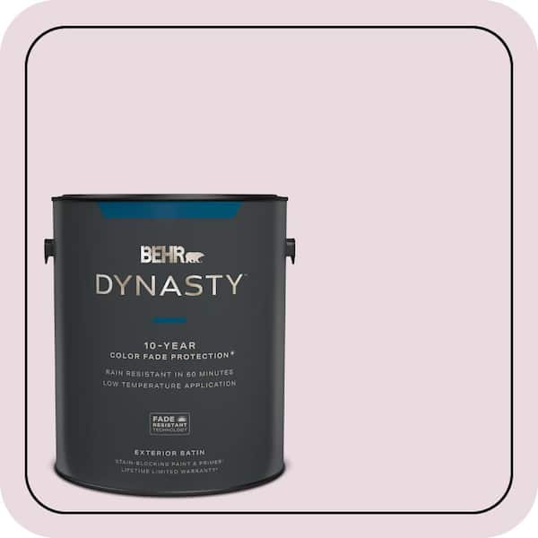 BEHR DYNASTY 1 gal. #S120-1 Wine Pairing Satin Enamel Exterior Stain-Blocking Paint & Primer
