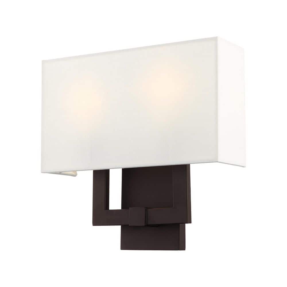 Layton 2-Light Bronze ADA Wall Sconce price history on PriceWatchPro
