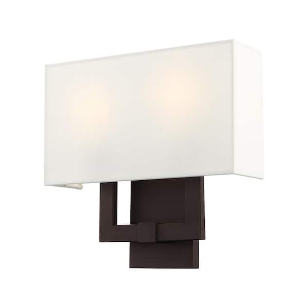 Layton 2-Light Bronze ADA Wall Sconce