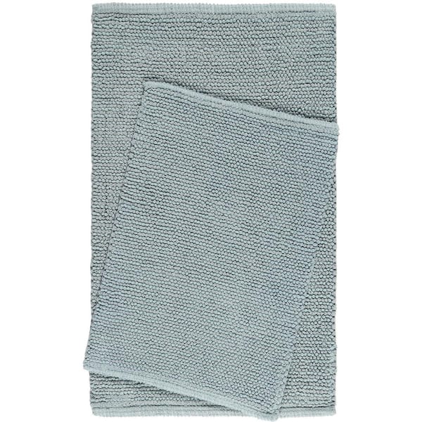Home Dynamix Nicole Miller Newton Jadeite Pebble 2-Piece (17 in. x 24 in.; 21 in. x 34 in.) Bath Mat Set