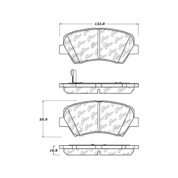 Centric Parts Disc Brake Pad Set