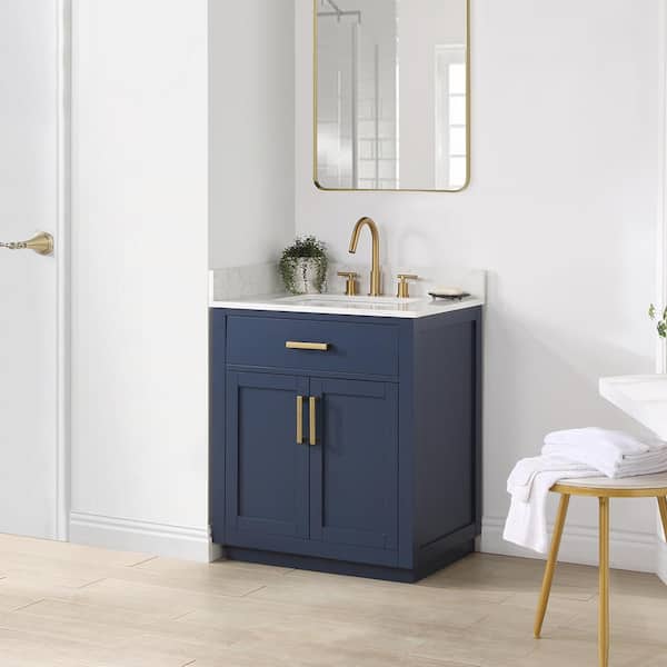 Altair Gavino 30 in. W x 22 in. D x 34 in. H Bath Vanity in