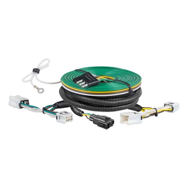 CURT Custom Towed-Vehicle RV Wiring Harness Select Toyota RAV4
