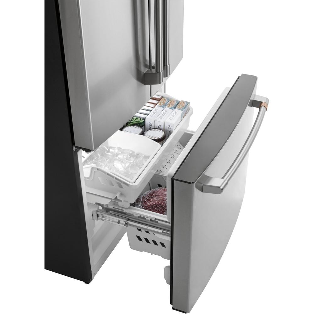 Stainless Steel 33" Smart French Door Refrigerator with Ice Maker