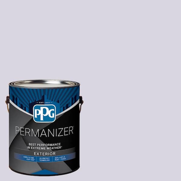1 gal. PPG1174-2 Violet Whimsey Flat Exterior Paint