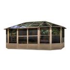 Backyard Discovery Norwood 20 ft. x 12 ft. All Cedar Wooden Carport ...