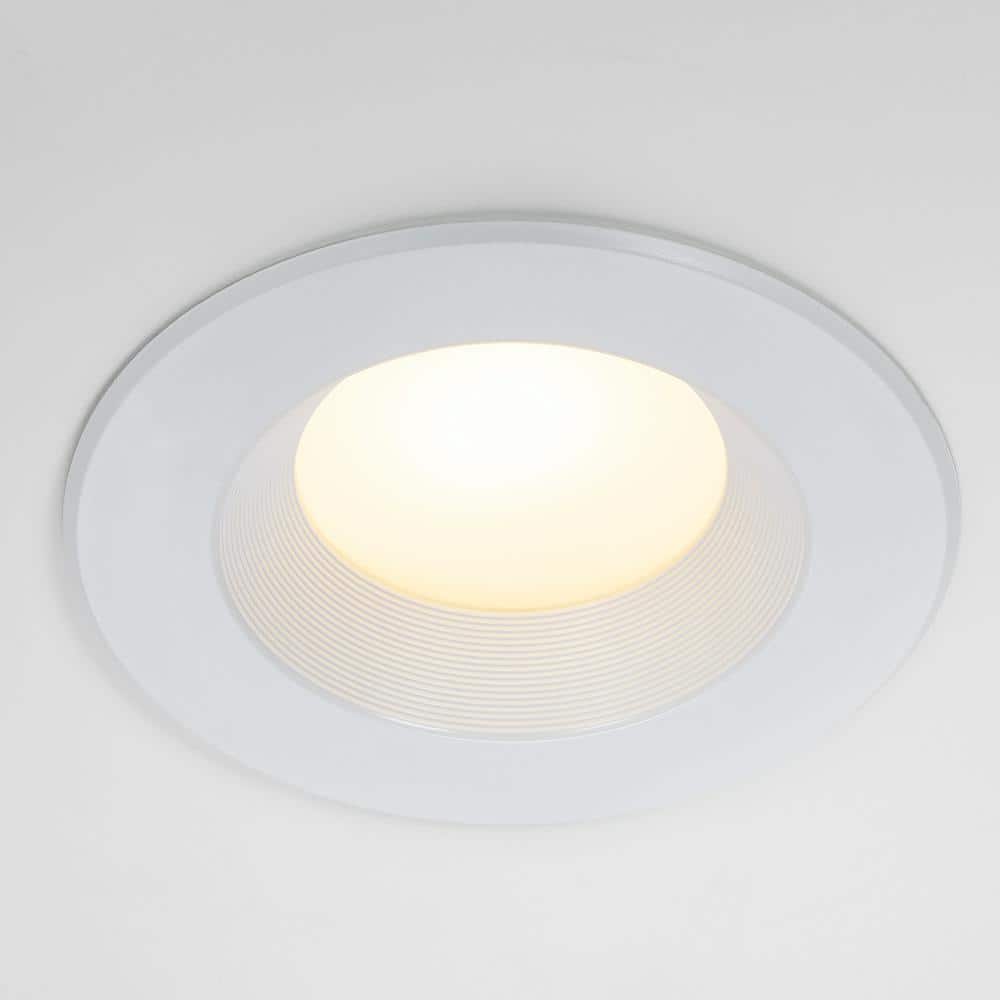 VersaGlow 7.35" Aluminum LED Downlight, 2700K-5000K Color Selectable, Dimmable