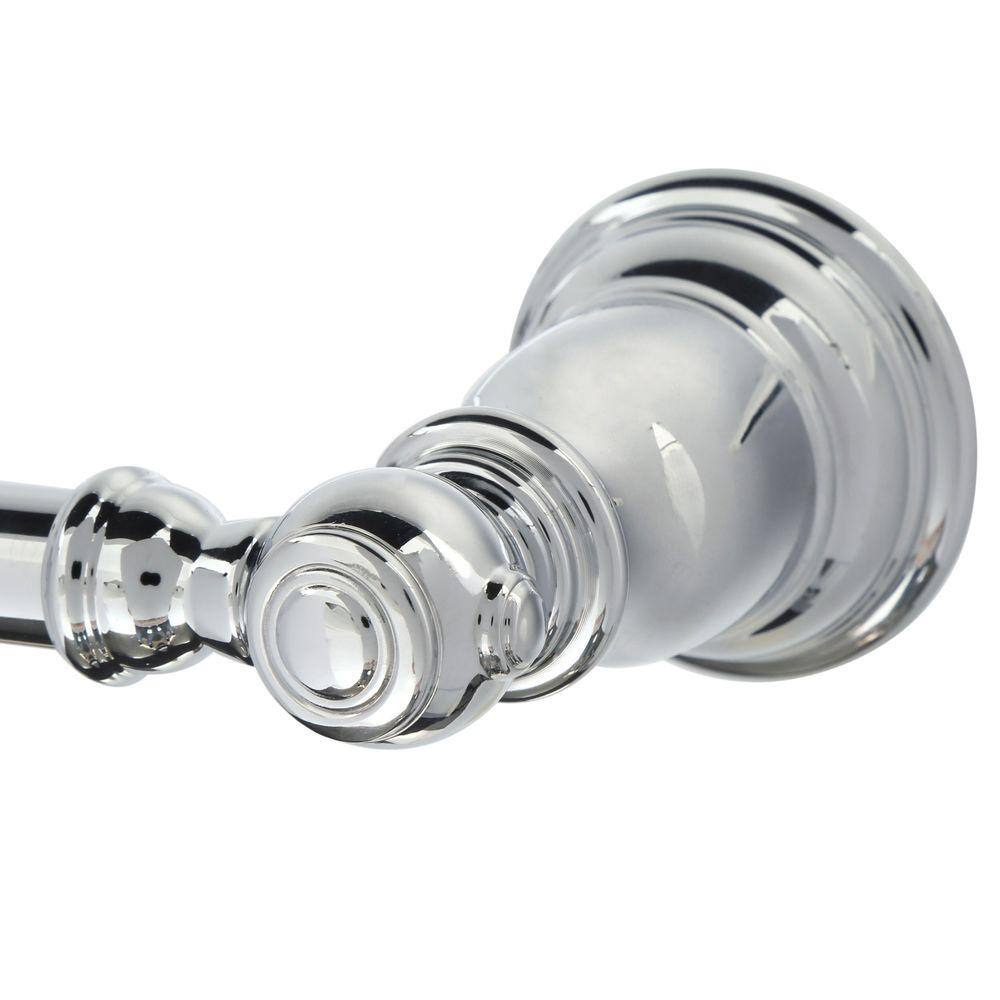 Kingsley 24-Inch Chrome Wall Mounted Towel Bar