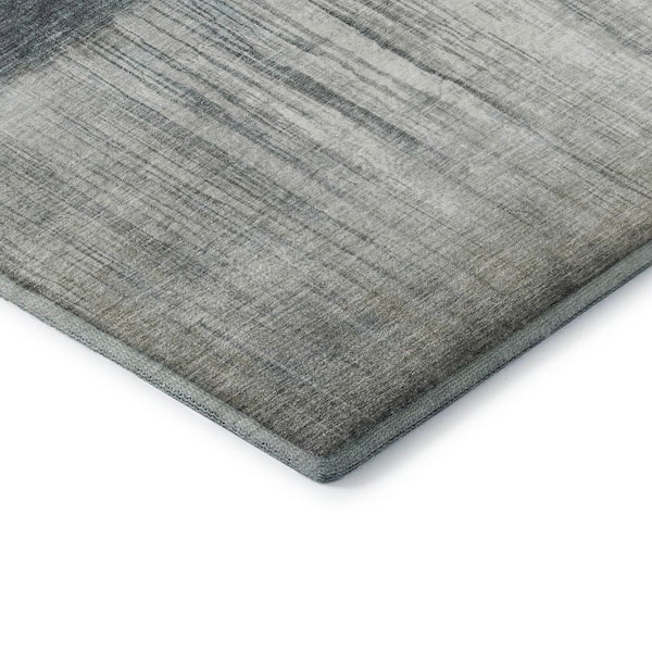 Mayfield Premium Machine Washable Abstract AMF2118 Blue 10 ft. x 14 ft. Area Rug