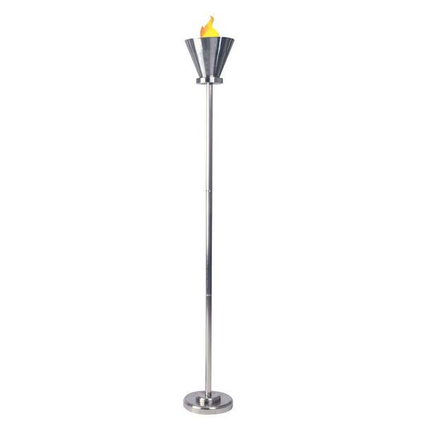 Radionic Hi Tech Dainostix 12 in. Satin Chrome Floor Lamp