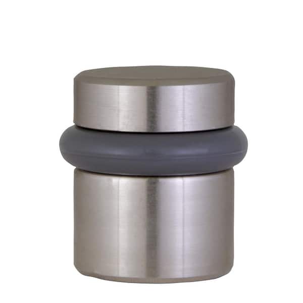 2 Cylinder Floor Stop Satin Nickel Sure-Loc