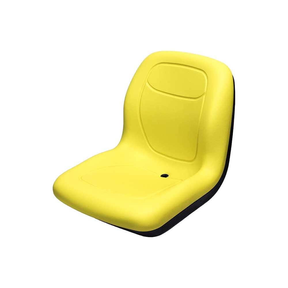 125 Bucket Seat : Fits John Deere Gators & Mowers : Yellow Vinyl price history on PriceWatchPro